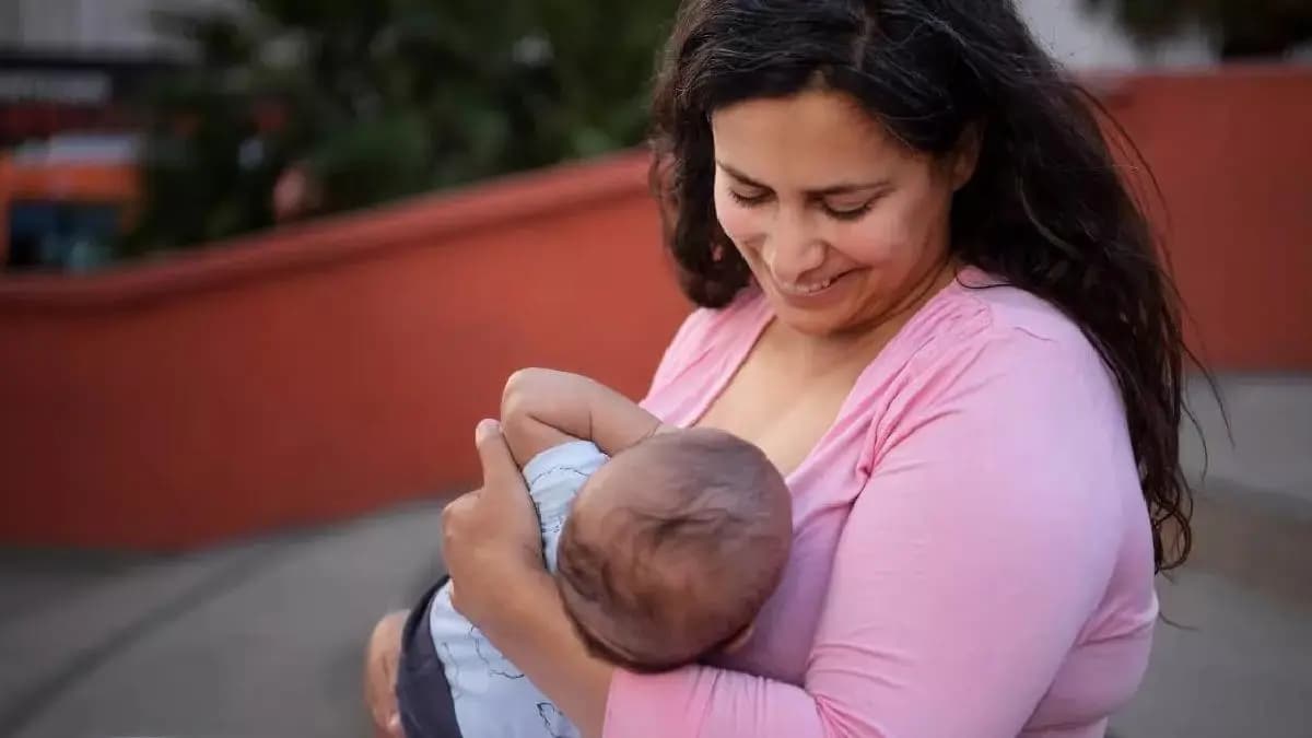Husband gets jealous after Wife Breastfeeds newborn son