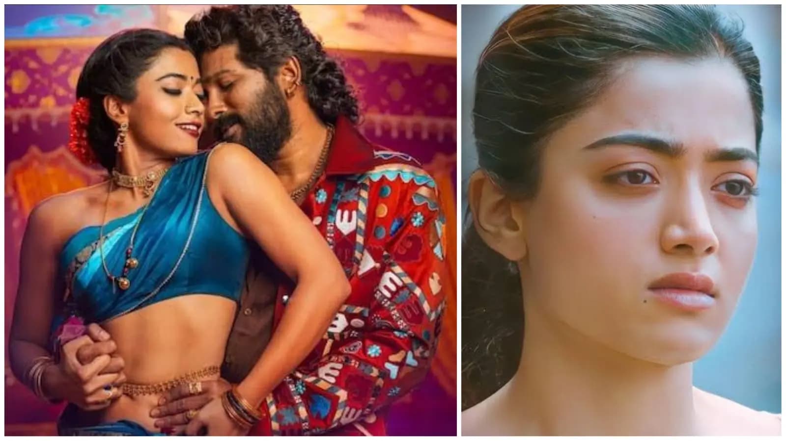    rashmika mandanna claims she was uncomfortable while shooting pushpa 2 song peelings with allu arjun ent