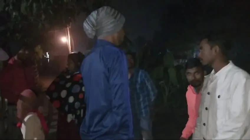 Unidentified man with weapons creates chaos in kalna village gnr 