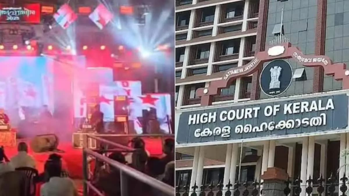 Kearala cpim faces severe criticism for revolutionary songs at temple