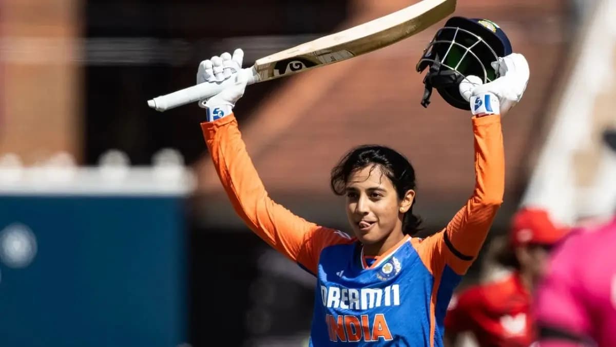 Smriti Mandhana lit up the crowd in Nottingham and India beats England in womens T20