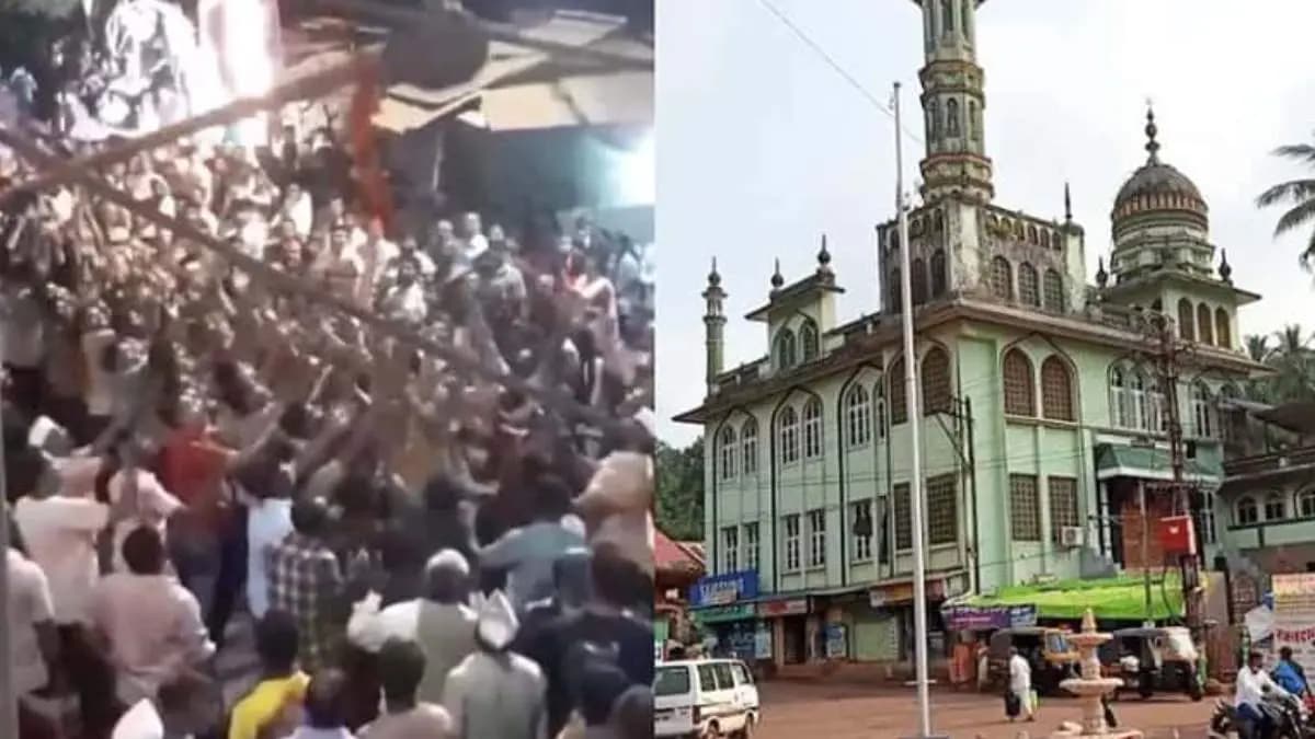 Old tradition of bringing tree in mosque sparked controversy in holi