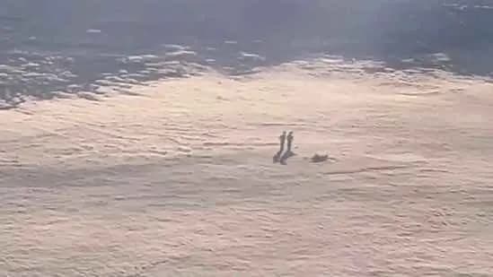 Plane passenger captures video of mysterious figures in the clouds gnr 