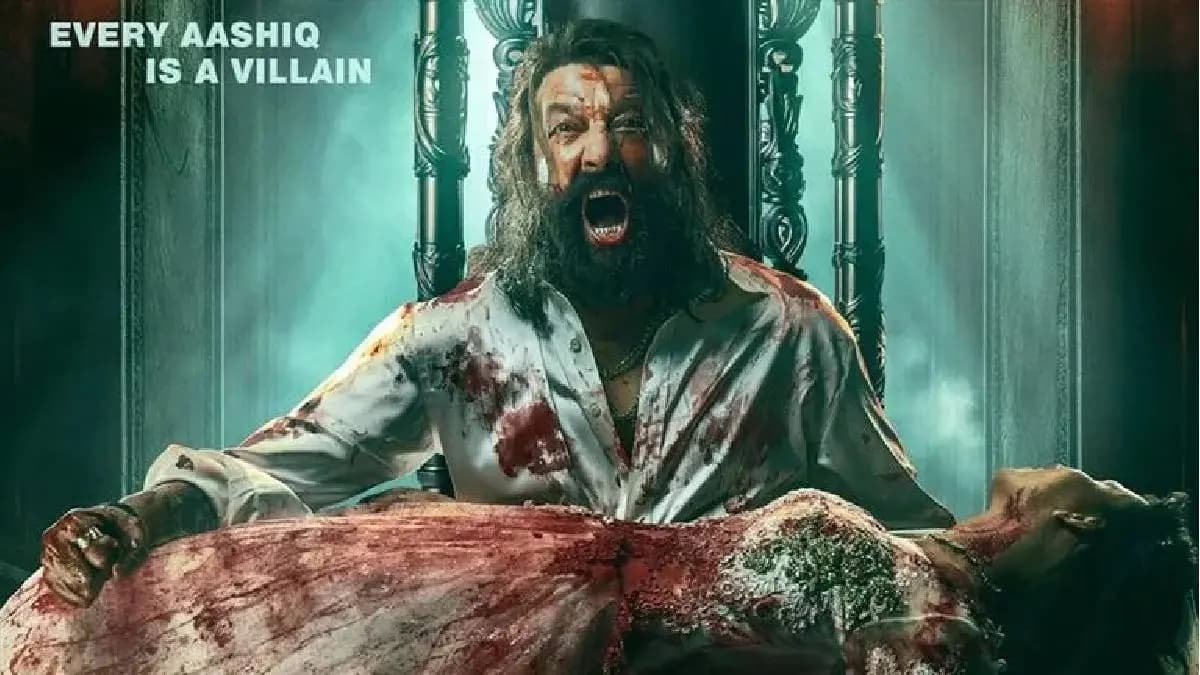 Actor Sanjay Dutt s intense look in the new poster of Tiger Shroff starrer Baaghi 4 ENT