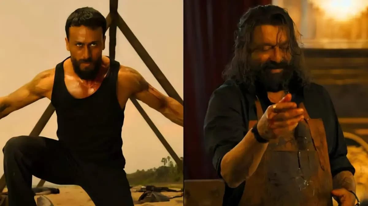 Trailer released of Baaghi Four which starring Tiger Shroff and Sanjay Dutt
