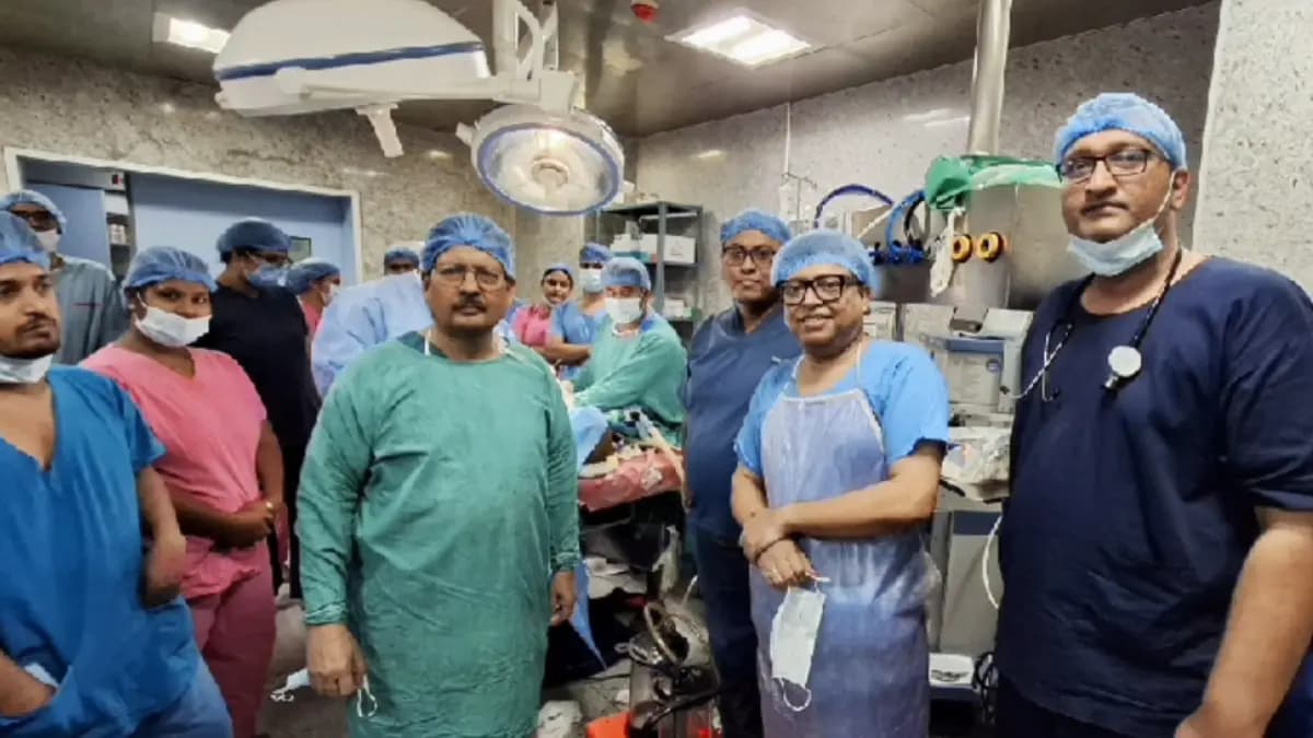 Breast implant done in a district hospital in Bengal