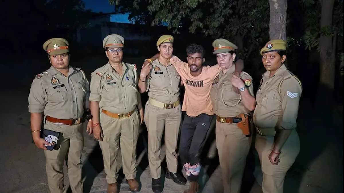 All-Women Cop Team Does First-Ever Encounter In Ghaziabad
