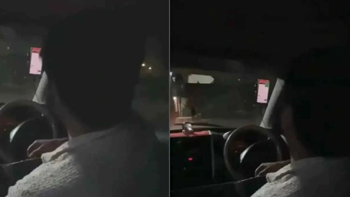 Cab Driver Sings For His Passenger, viral video