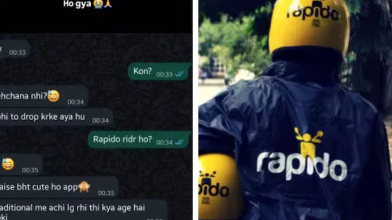 rapido driver sent humiliating texts to passenger