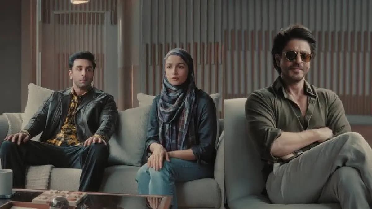 Shah Rukh Khan Alia Bhatt and Ranbir Kapoor each take on their iconic characters in the newest advertisement ENT 