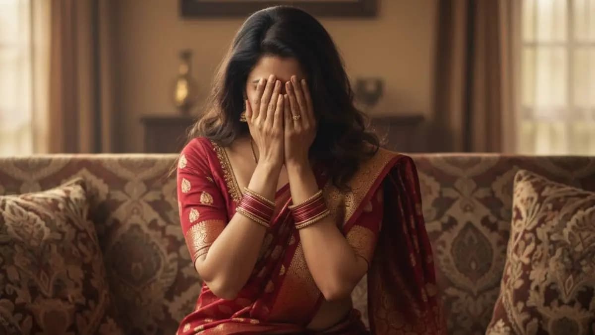 Husband films private moments with wife and blackmails her for dowry
