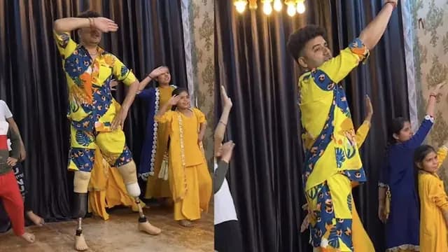 Dancer With Prosthetic Legs Trains Kids Netizens Salutes Him