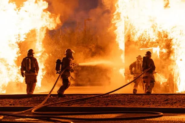 kerela firefighters dance after duty viral video_gnr