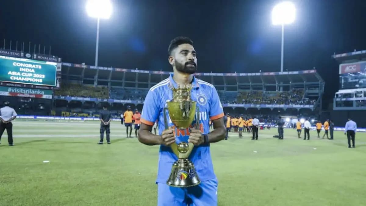 Mohammed Siraj was not picked in India squad for Champions Trophy spt 