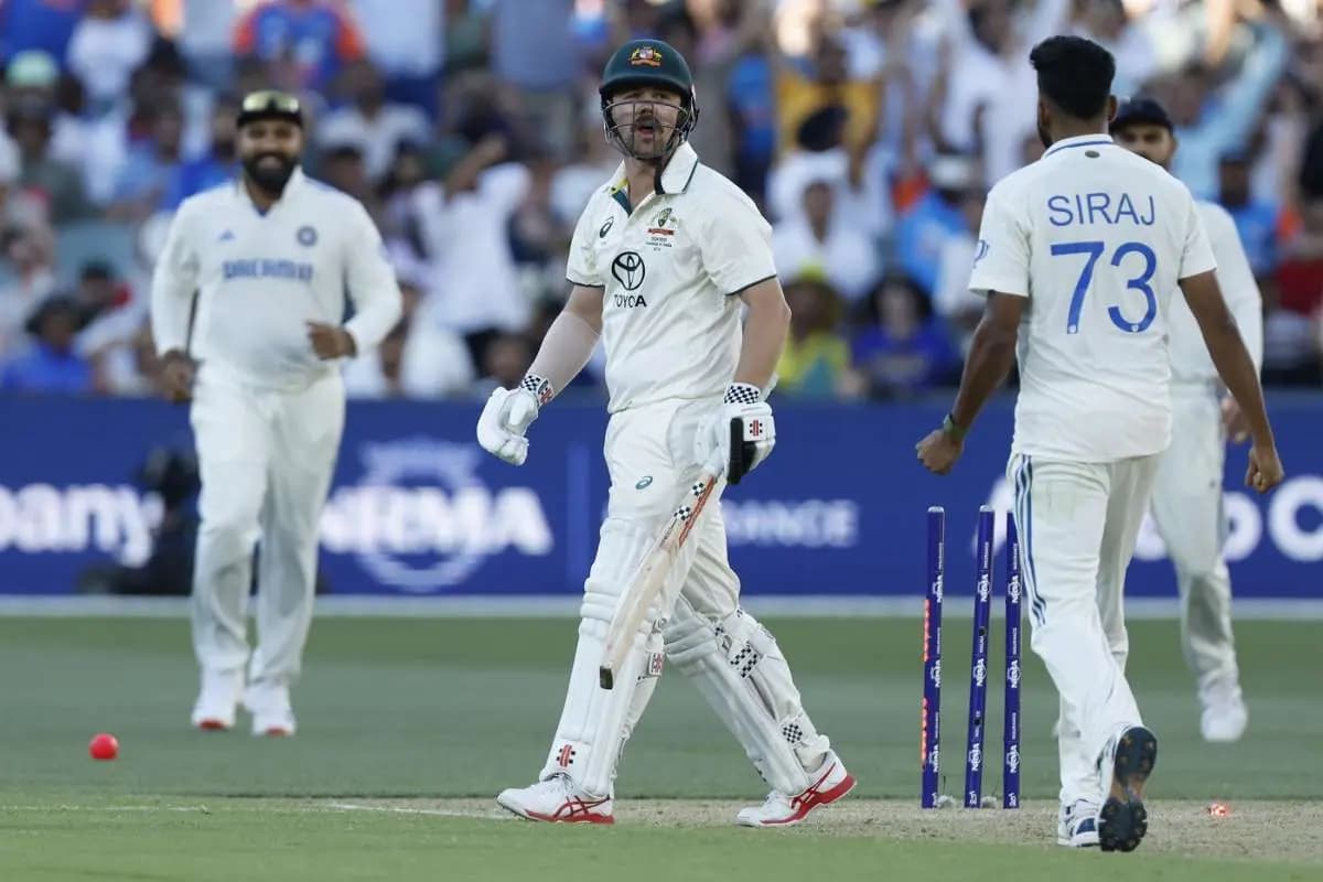 Mohammed Siraj gives fiery sendoff to Travis Head, gets booed by Adelaide crowd spt 