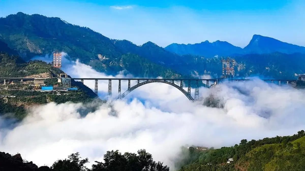 How significant is the inauguration of the World s Highest rail bridge Chenab Bridge 