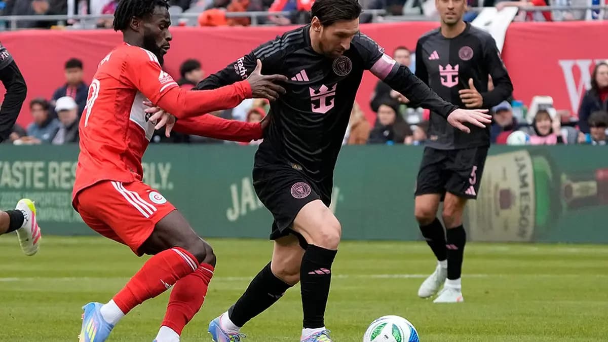 Lionel Messi could not be able to score goal and Inter Miami drew with Chicago spt 