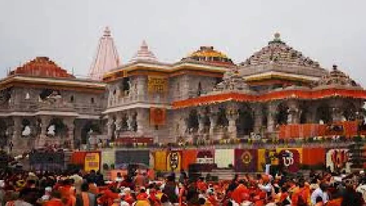 Ayodhya divided into six zones to handle surge in devotees gnr 