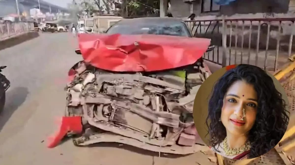 Marathi Actress s car allegedly run over by labourers in Mumbai, one died gnr