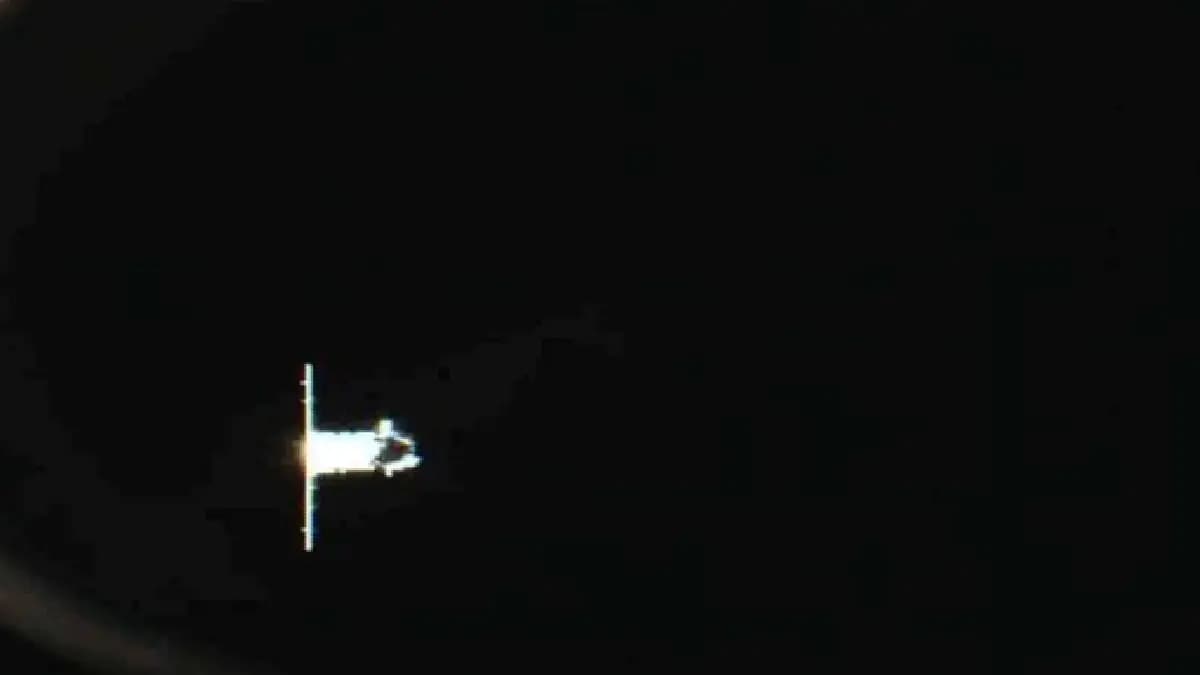 ISRO Space Docking update Satellites Close In Till 3 Metres ISRO Trial For Historic Space Docking gnr