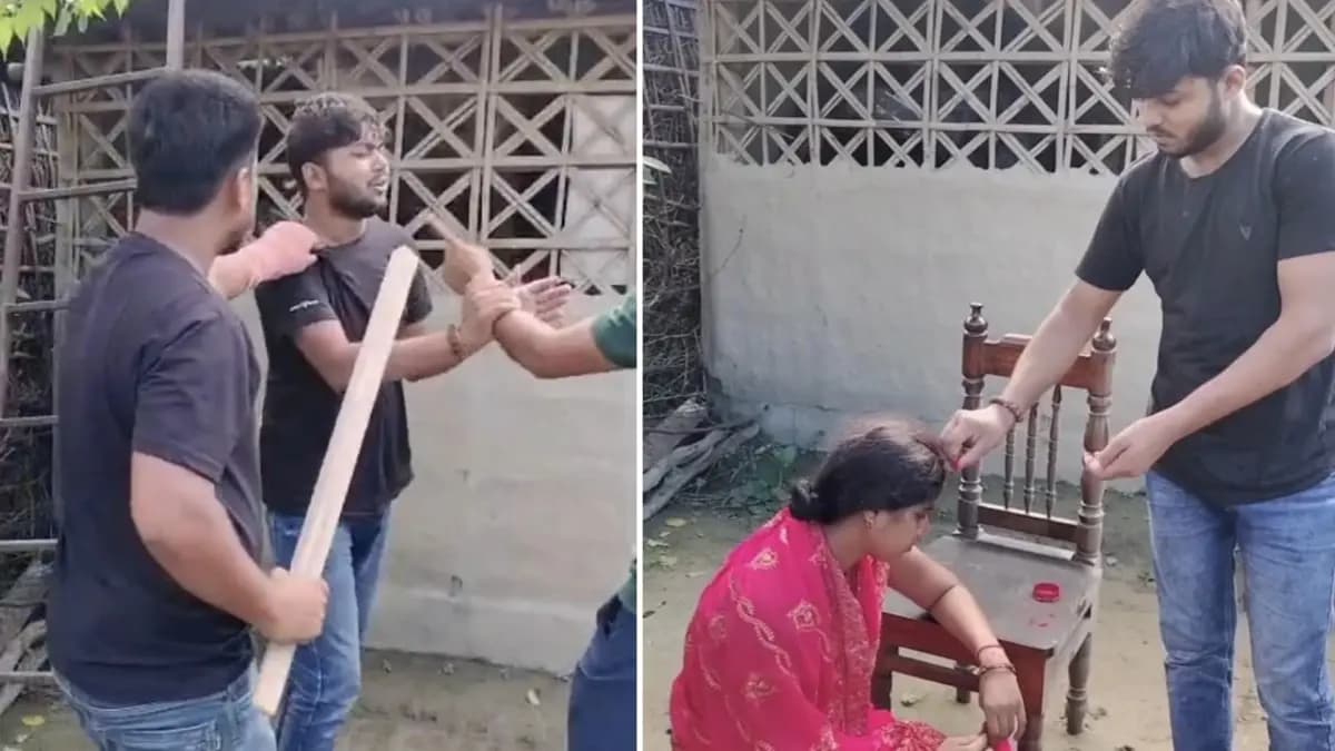 Man Thrashed Forced To Marry Aunt Over Affair In Bihar
