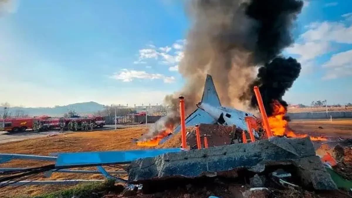 South Korea Plane Crash 179 passengers and crew presumed dead, with two rescued gnr