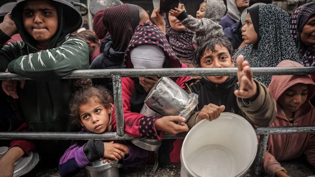 Over 14000 children may died in Gaza in next 48 hours warned United Nations