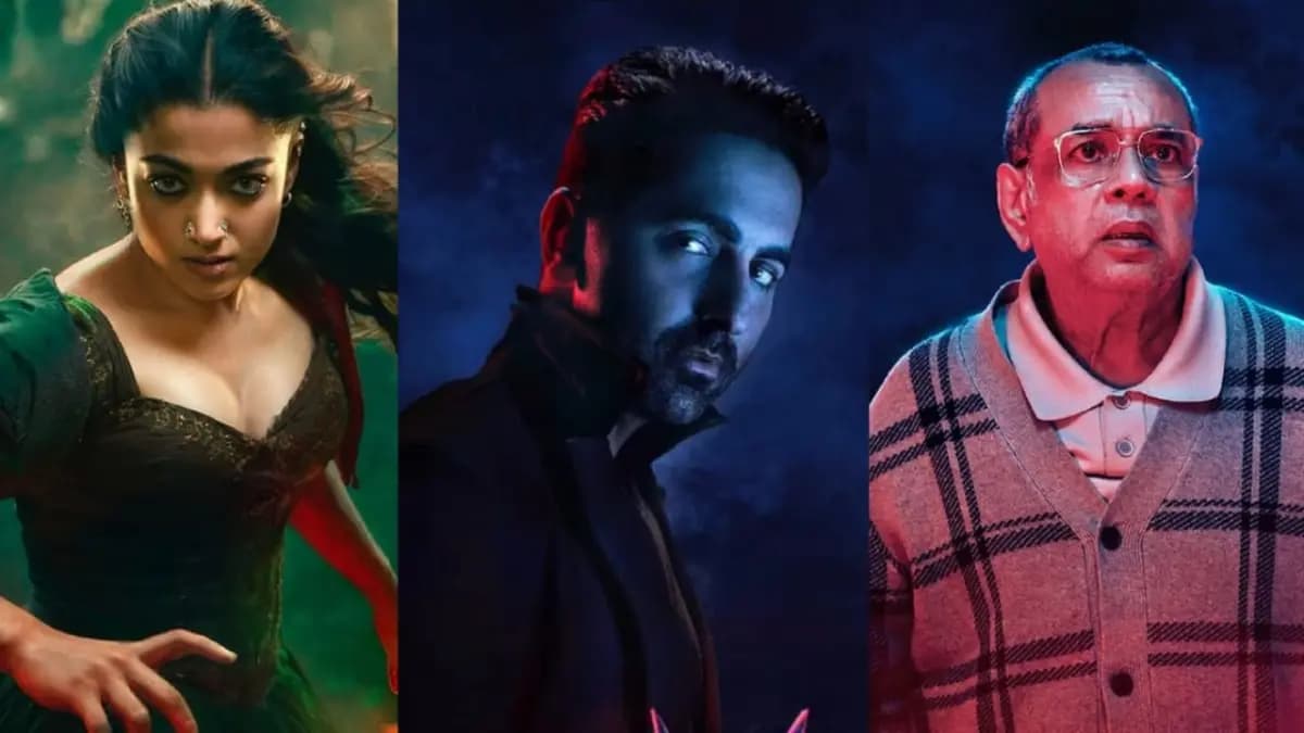Ayushmann Khurrana and Rashmika Mandanna starred horror film Thama s first look out 