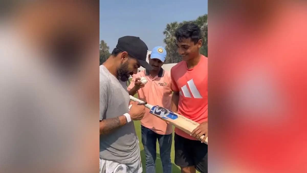 virat kohli spotted training with former india batting coach in mumbai ahead of his much awaited ranji trophy return spt