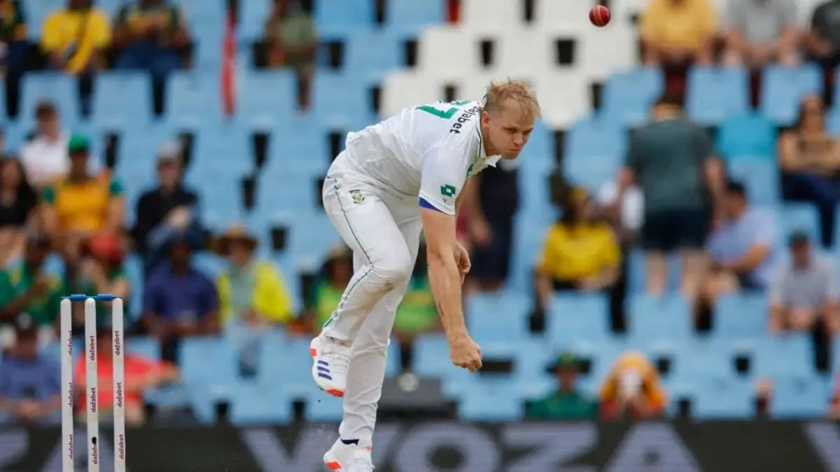 South African Corbin Bosch creates record in Debut test spt 