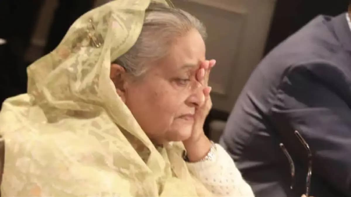I escaped death Sheikh Hasina breaks down and exposed the conspiracy 