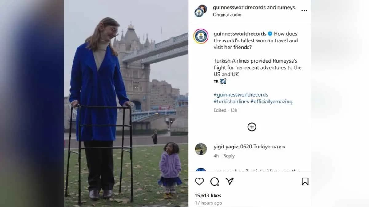 Why flying is different for the worlds tallest woman She reveals in intriguing video gnr