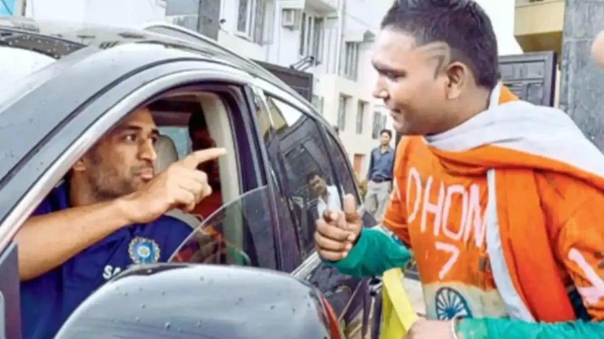  MS Dhonis biggest fan Ram Babu opens up on CSK captains retirement ahead of KKR clash spt 