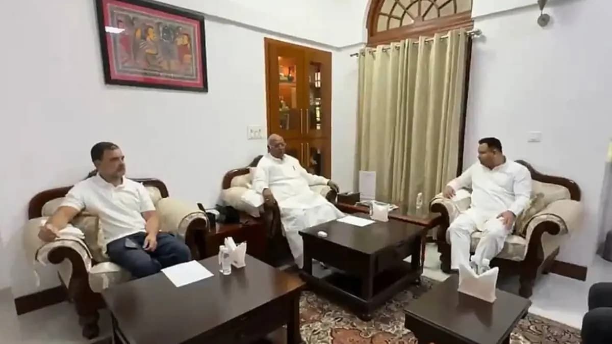 Bihar INDIA bloc leader meets prior to assembly elections