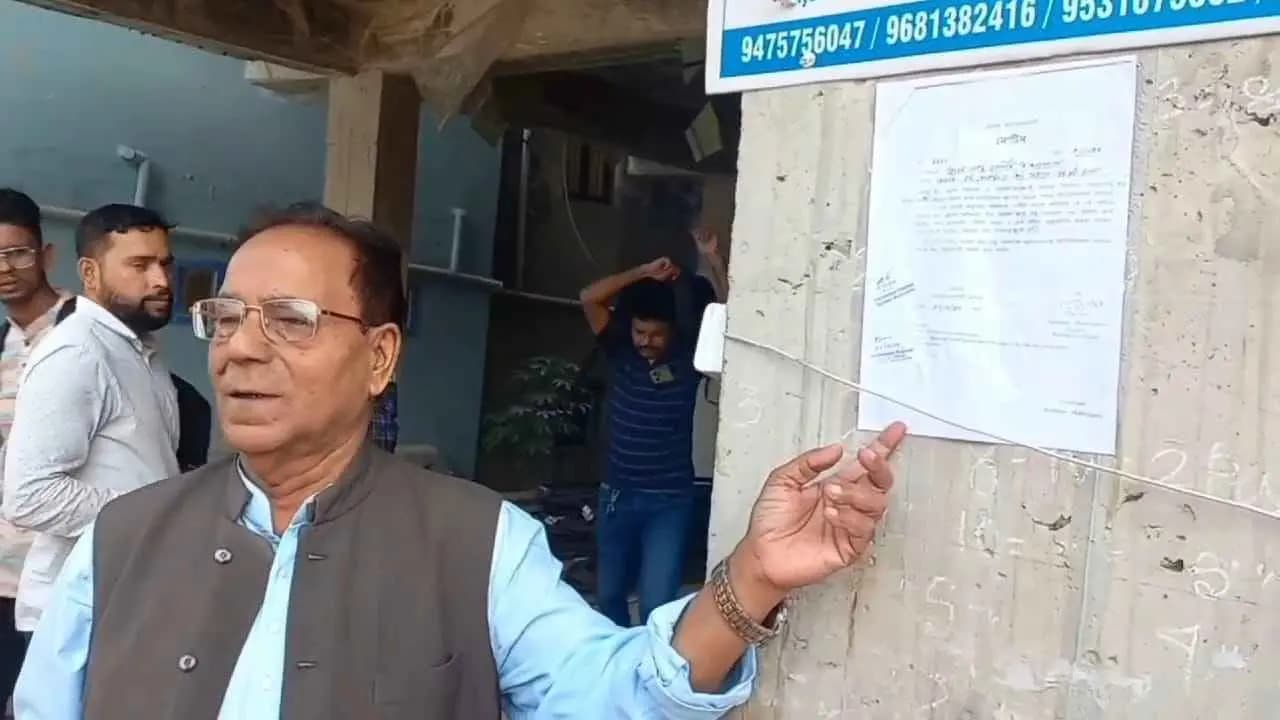 Burdwan municipality chairman asks to stop construction of a high rise building for disobeying rules