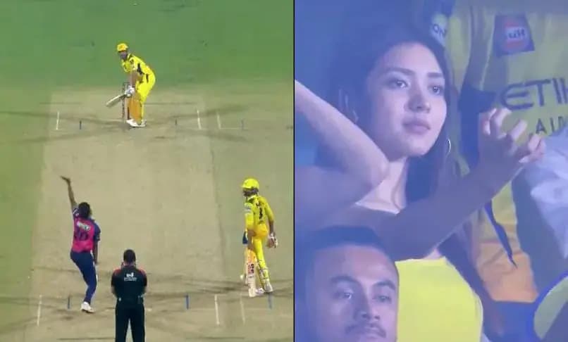 Chennai Super Kings fangirl reaction to Dhoni out goes viral