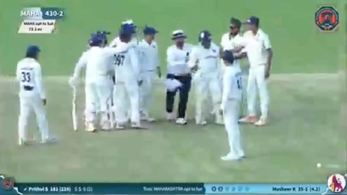 Dilip Vengsarkar to investigate Prithvi Shaw on-field spat with Musheer Khan