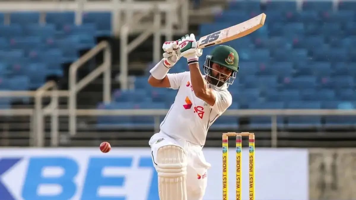 Shadman Islam scores fifty against West Indies spt 