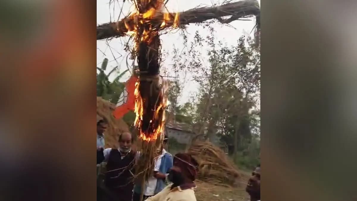 BJP INNER CLASH leaders angry over list of mandal president gnr 