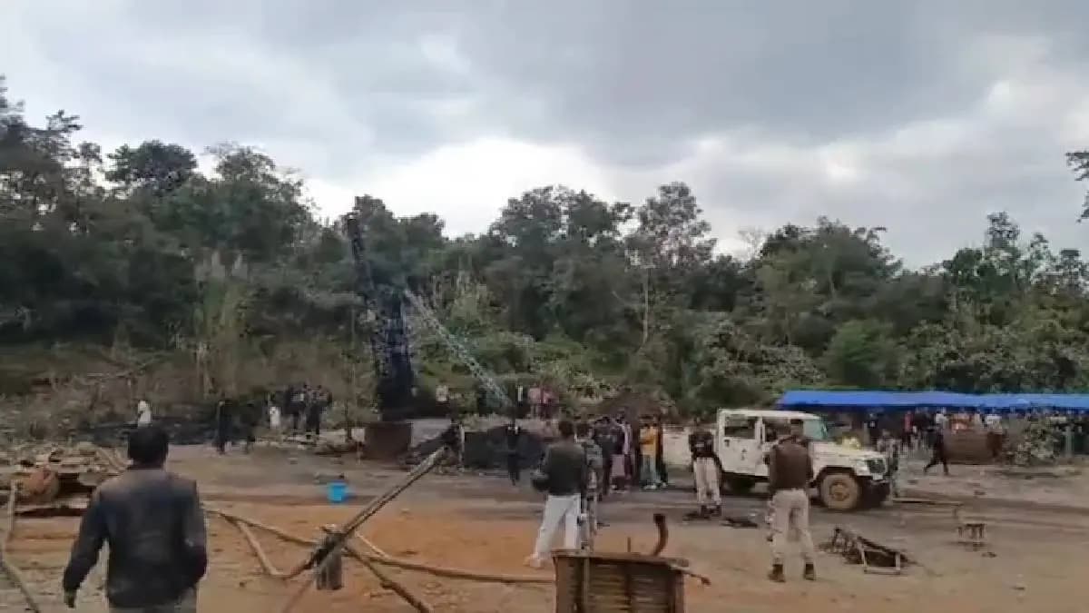  18 Labourers Feared Trapped As Water Enters Mine In Assam