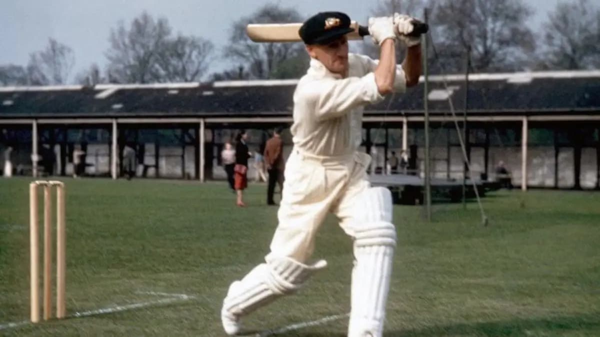  Legendary Australia cricketer Sir Don Bradman’s ‘baggy green’ cap was sold at an auction in Sydney spt 