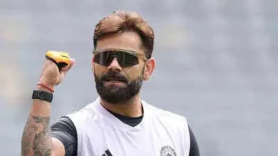 Virat Kohli rolls his arm over in net session ahead of Brisbane test spt 