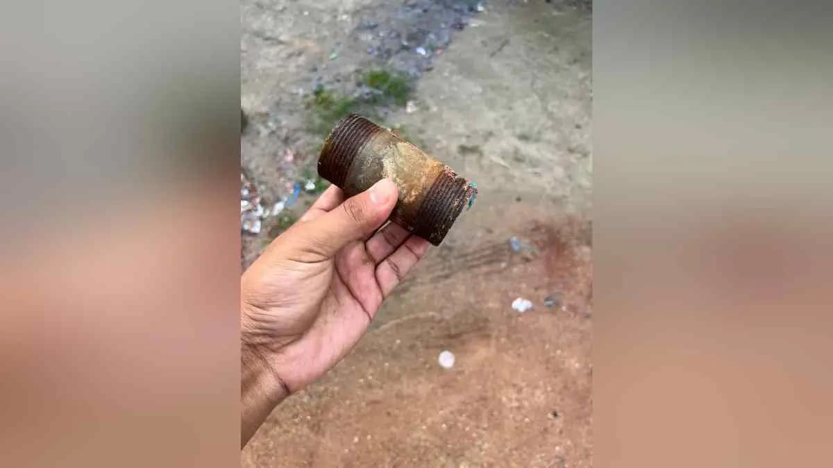 Bomb attack at Domkol Town TMC presidents house