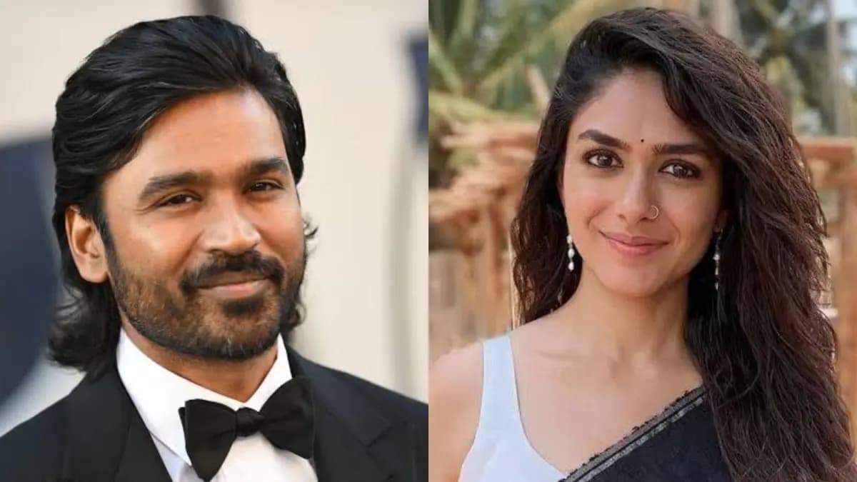 Dhanush and Mrunal Thakur s viral video from a party fuels dating rumours