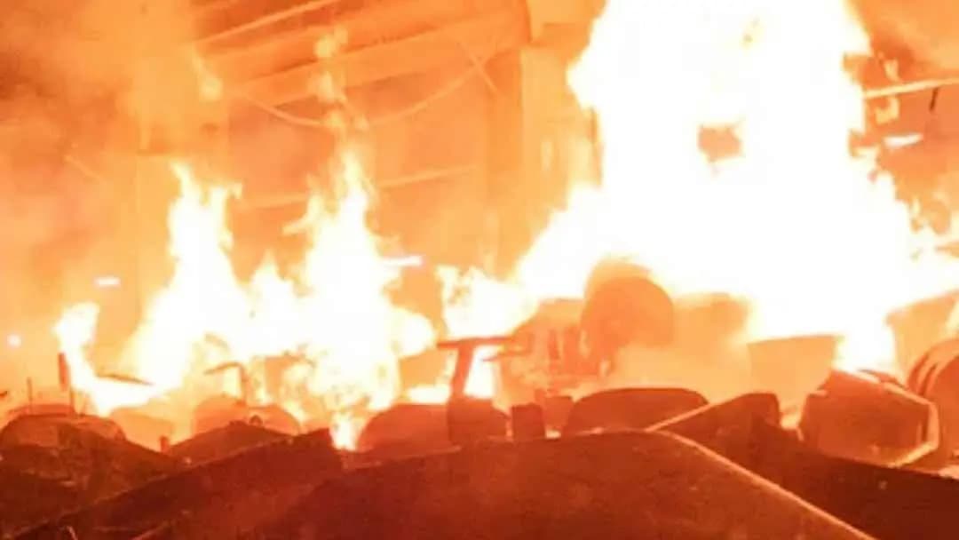 Fire Breaks Out in Bauria Jute mill