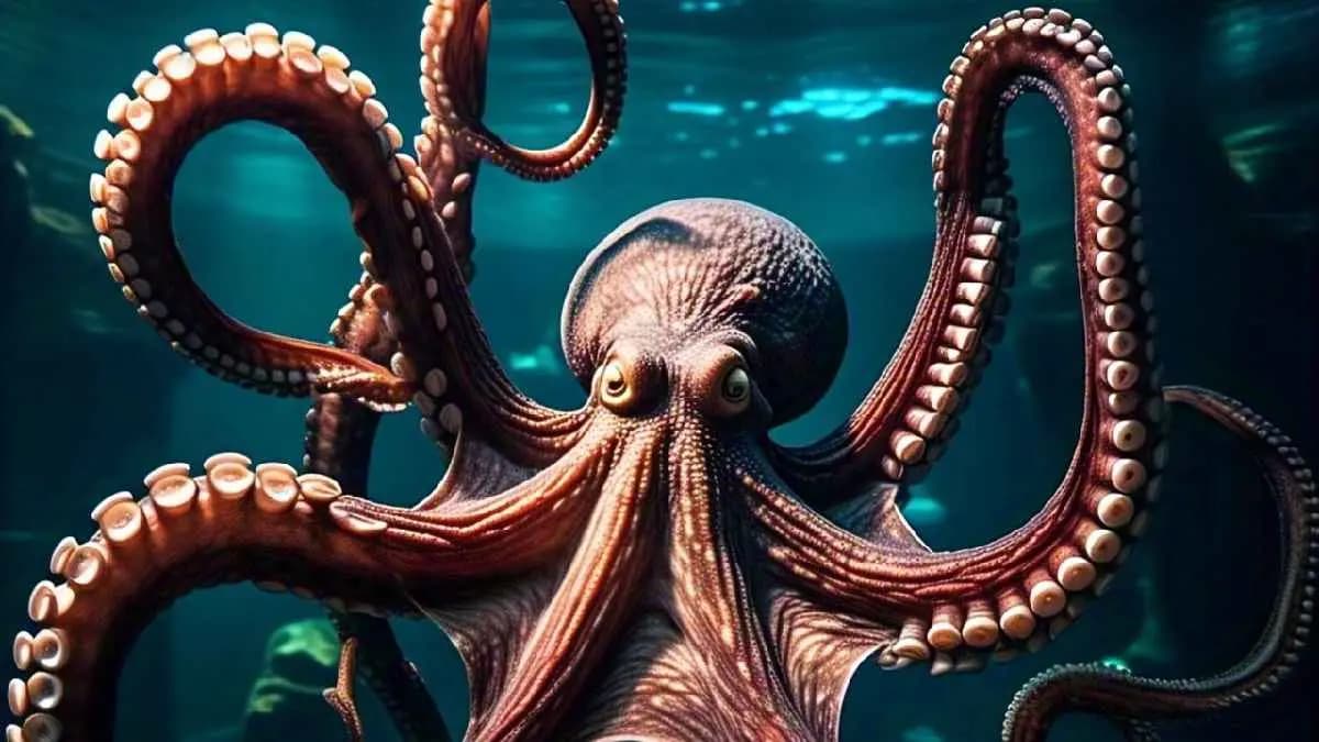 Giant Pacific Octopus Surprises Washington Hikers on their Route