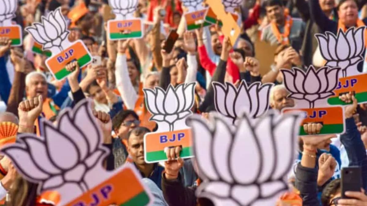 Gujarat Local Body Elections BJP Establishes Strong Lead As Counting Continues  gnr