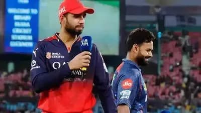 Toss drama in RCB and LSG match-captain hands over wrong team sheet 
