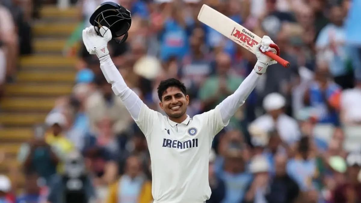 Shubman Gill scores century against England in 2nd test 