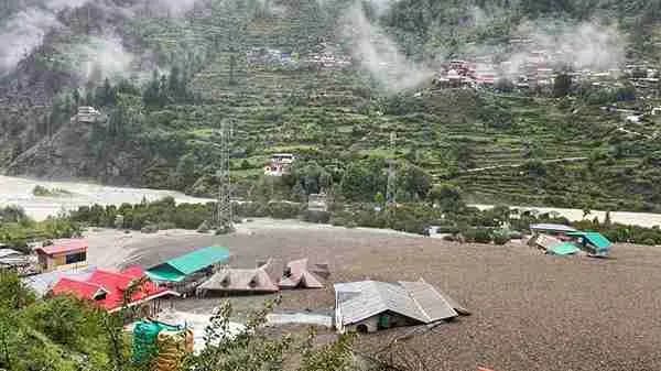 Uttarkashi Flash Flood Death Toll Five Rescue Underway To Locate Over 100 Missing